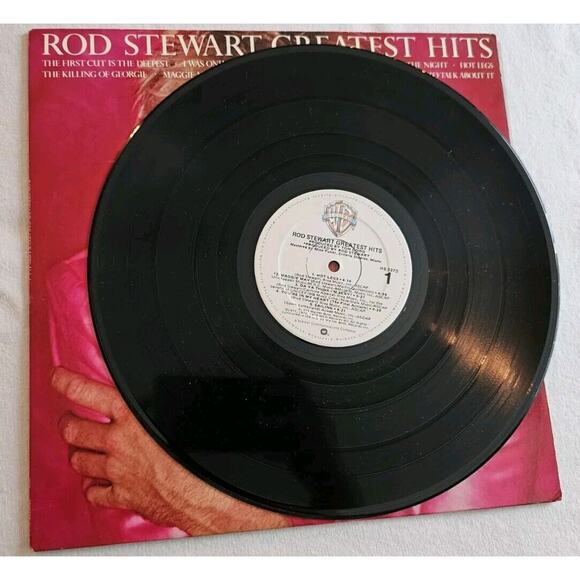 Rod Stewart Greatest Hits Pop Rock Lp Vinyl 1979 Warner Bros - Picture 3 of 4